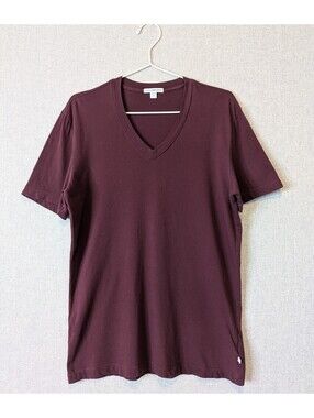James Perse short sleeve V neck 100% cotton tee